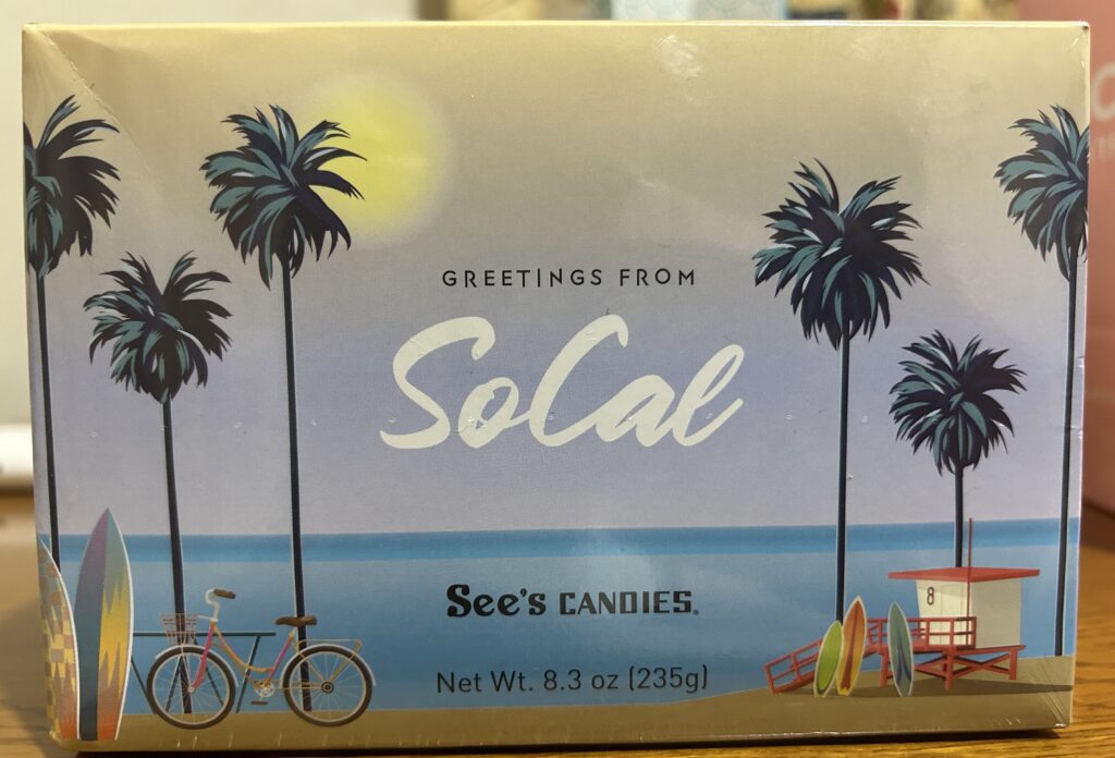 ロサンゼルスお土産see's candies